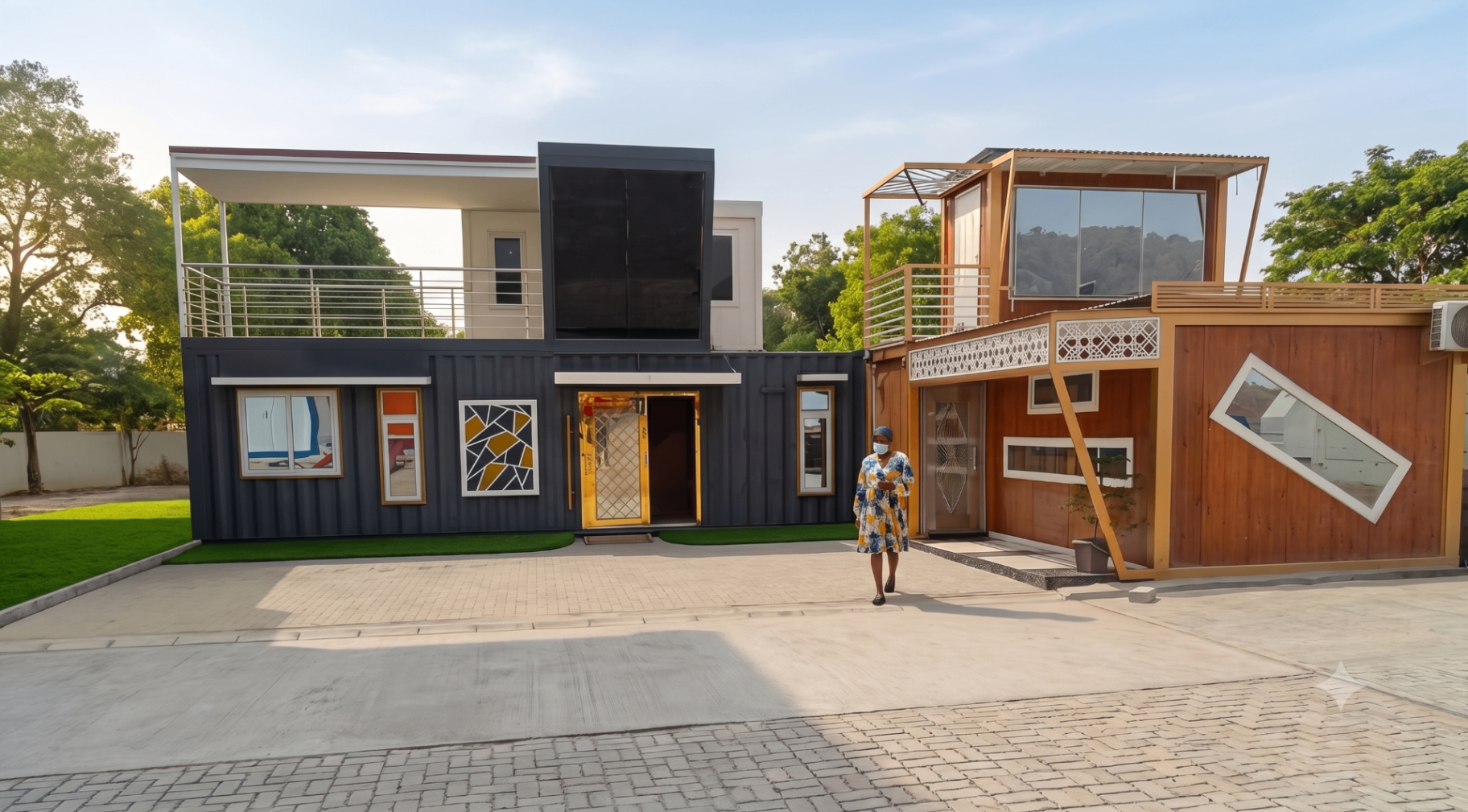 Premium prefab residence by Prefab World in Nigeria